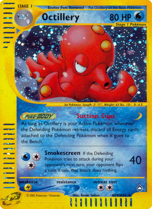 Octillery (H20/H32) [Aquapolis] | L.A. Mood Comics and Games