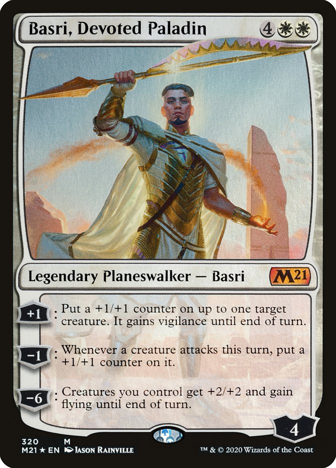 Basri, Devoted Paladin [Core Set 2021] | L.A. Mood Comics and Games