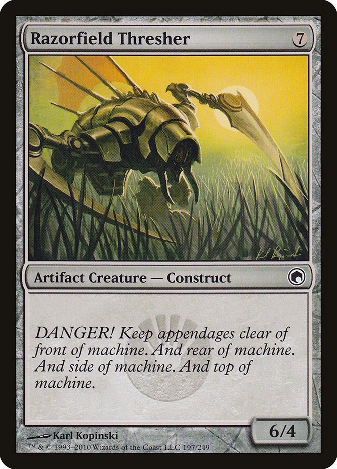 Razorfield Thresher [Scars of Mirrodin] | L.A. Mood Comics and Games