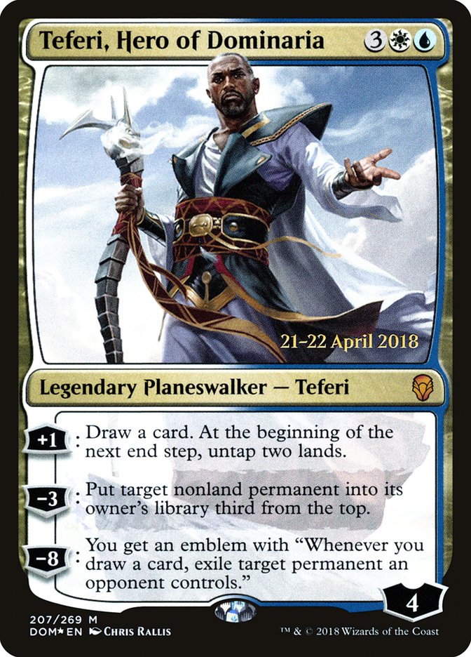 Teferi, Hero of Dominaria [Dominaria Prerelease Promos] | L.A. Mood Comics and Games