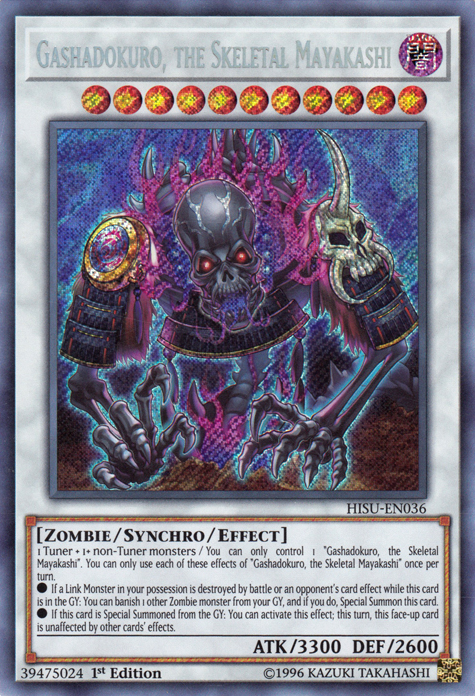 Gashadokuro, the Skeletal Mayakashi [HISU-EN036] Secret Rare | L.A. Mood Comics and Games