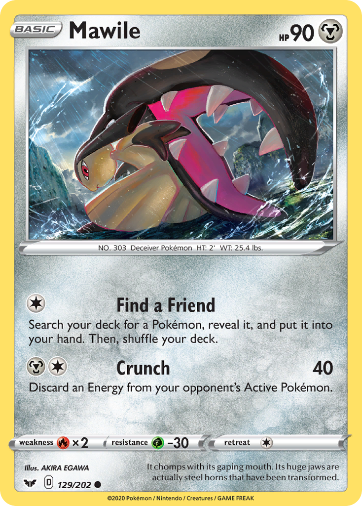 Mawile (129/202) [Sword & Shield: Base Set] | L.A. Mood Comics and Games