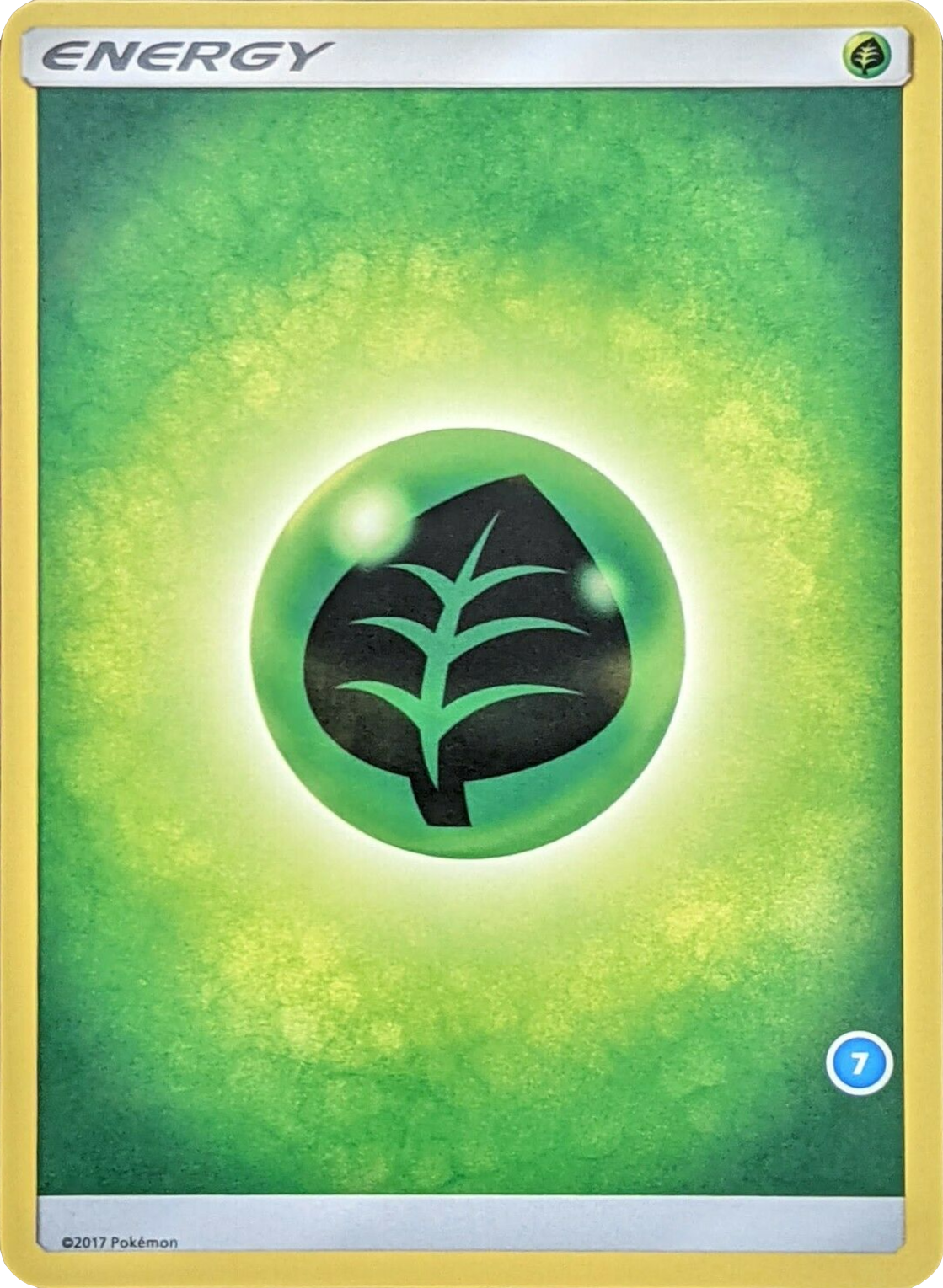 Grass Energy (Deck Exclusive #7) [Sun & Moon: Trainer Kit - Alolan Ninetales] | L.A. Mood Comics and Games