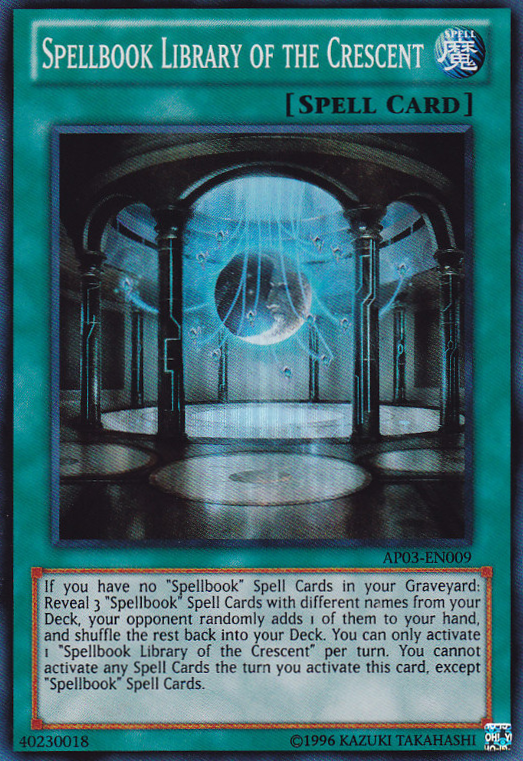 Spellbook Library of the Crescent [AP03-EN009] Super Rare | L.A. Mood Comics and Games