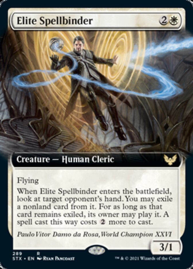 Elite Spellbinder (Extended Art) [Strixhaven: School of Mages] | L.A. Mood Comics and Games