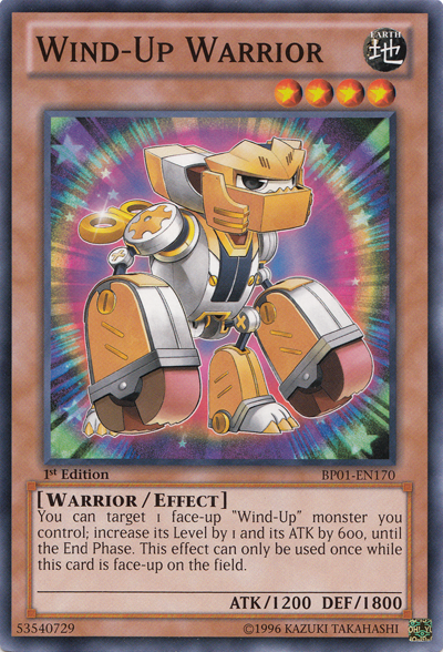 Wind-Up Warrior [BP01-EN170] Common | L.A. Mood Comics and Games