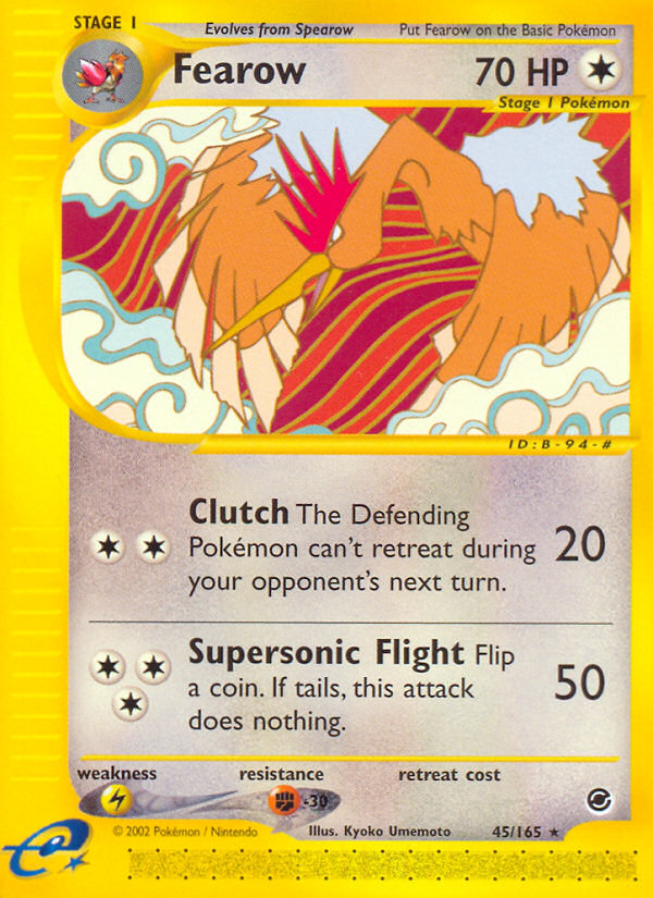 Fearow (45/165) [Expedition: Base Set] | L.A. Mood Comics and Games