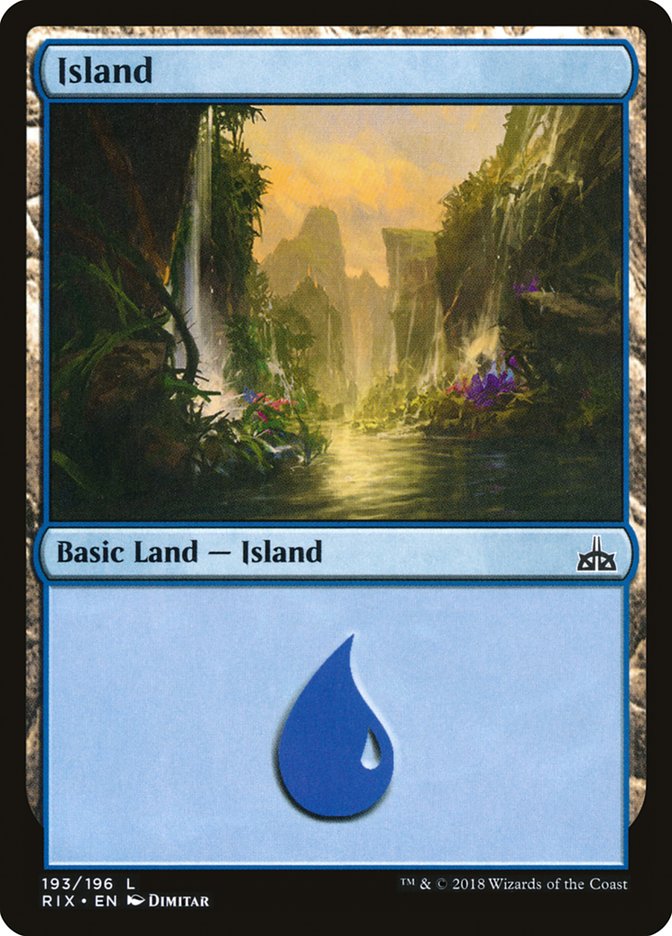 Island (193) [Rivals of Ixalan] | L.A. Mood Comics and Games