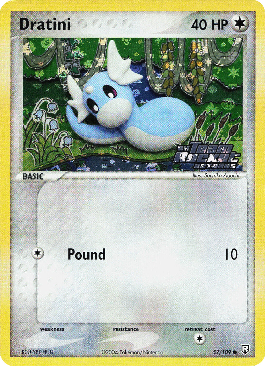 Dratini (52/109) (Stamped) [EX: Team Rocket Returns] | L.A. Mood Comics and Games