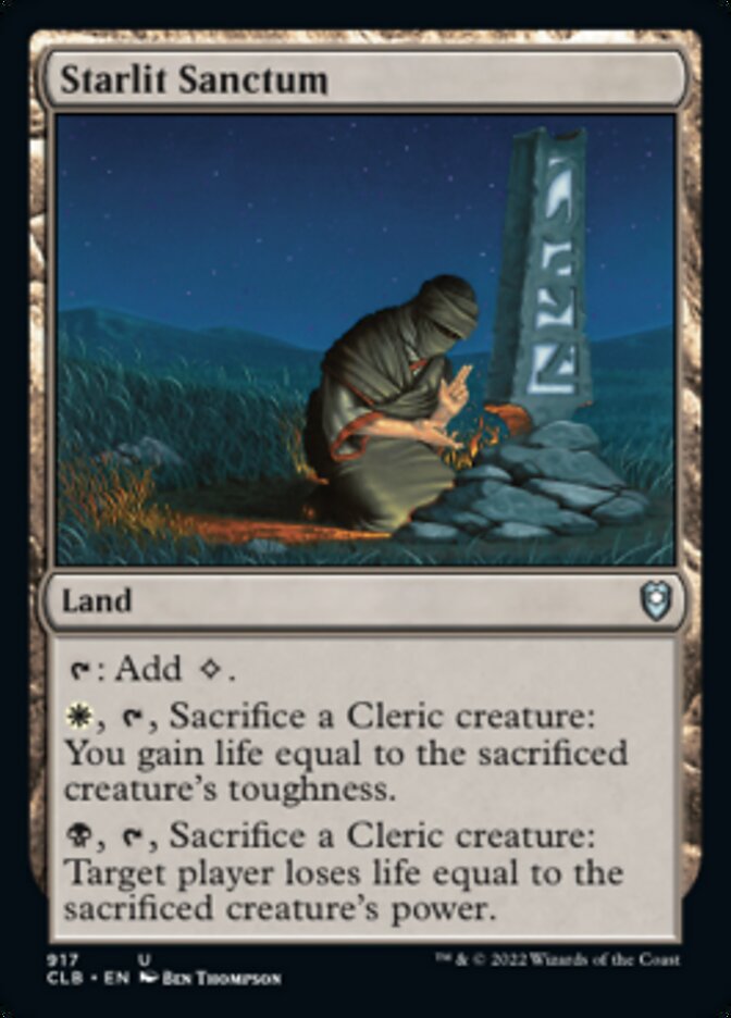 Starlit Sanctum [Commander Legends: Battle for Baldur's Gate] | L.A. Mood Comics and Games