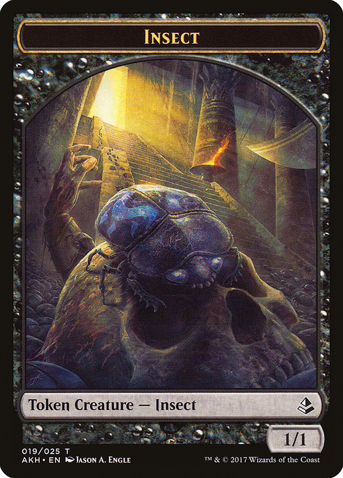 Insect Token [Amonkhet Tokens] | L.A. Mood Comics and Games