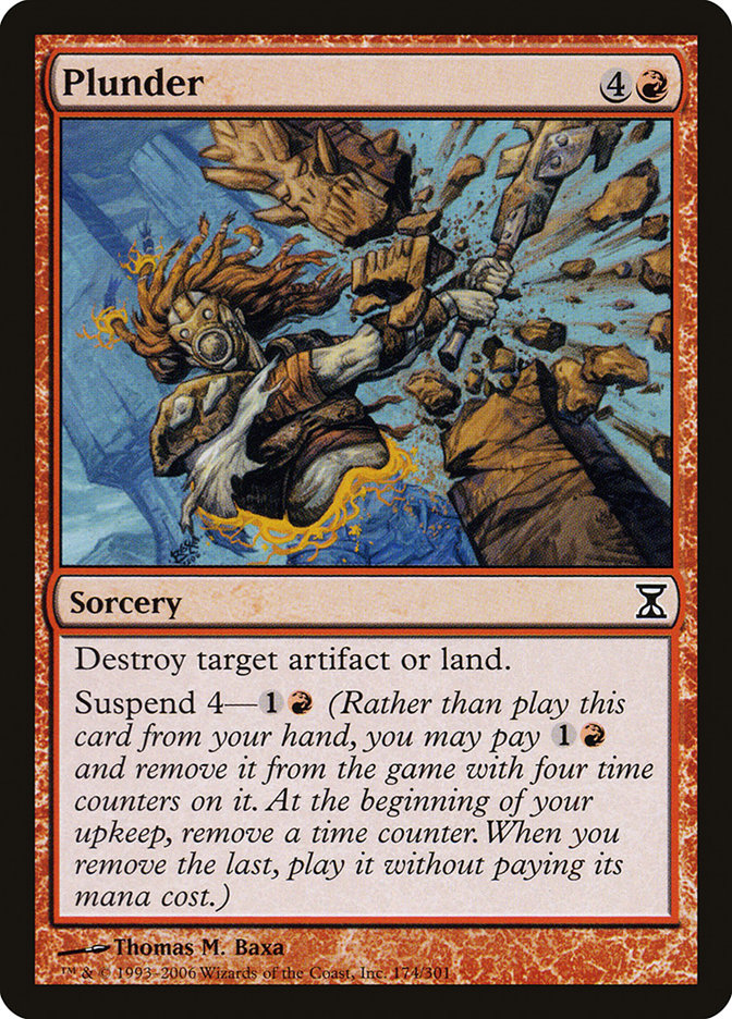 Plunder [Time Spiral] | L.A. Mood Comics and Games