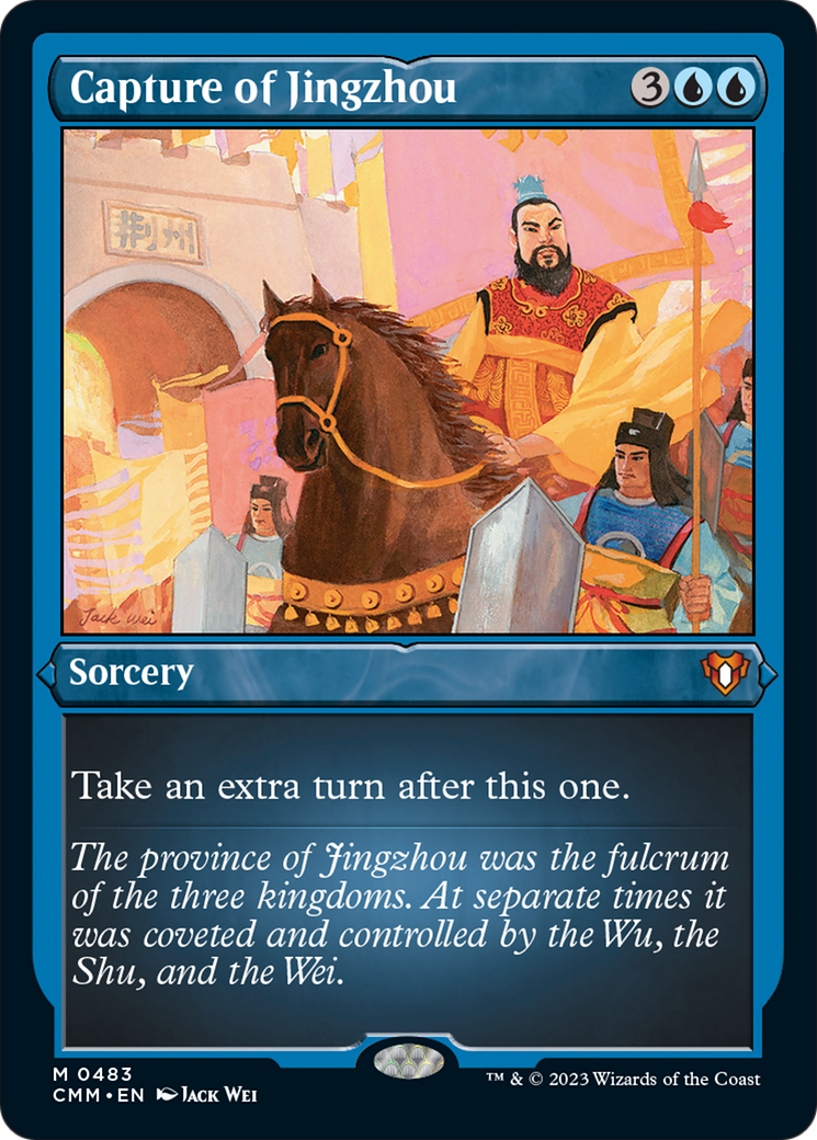 Capture of Jingzhou (Foil Etched) [Commander Masters] | L.A. Mood Comics and Games