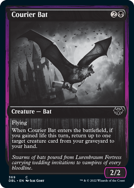 Courier Bat [Innistrad: Double Feature] | L.A. Mood Comics and Games
