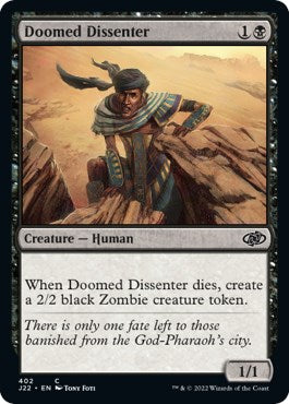 Doomed Dissenter [Jumpstart 2022] | L.A. Mood Comics and Games