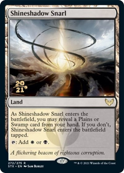 Shineshadow Snarl [Strixhaven: School of Mages Prerelease Promos] | L.A. Mood Comics and Games