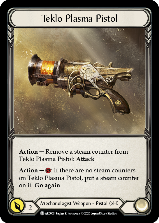 Kano // Teklo Plasma Pistol [U-ARC114 // U-ARC003] (Arcane Rising Unlimited)  Unlimited Normal | L.A. Mood Comics and Games