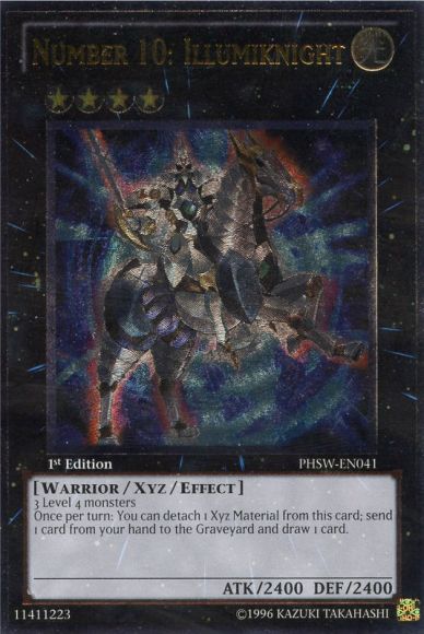 Number 10: Illumiknight [PHSW-EN041] Ultimate Rare | L.A. Mood Comics and Games