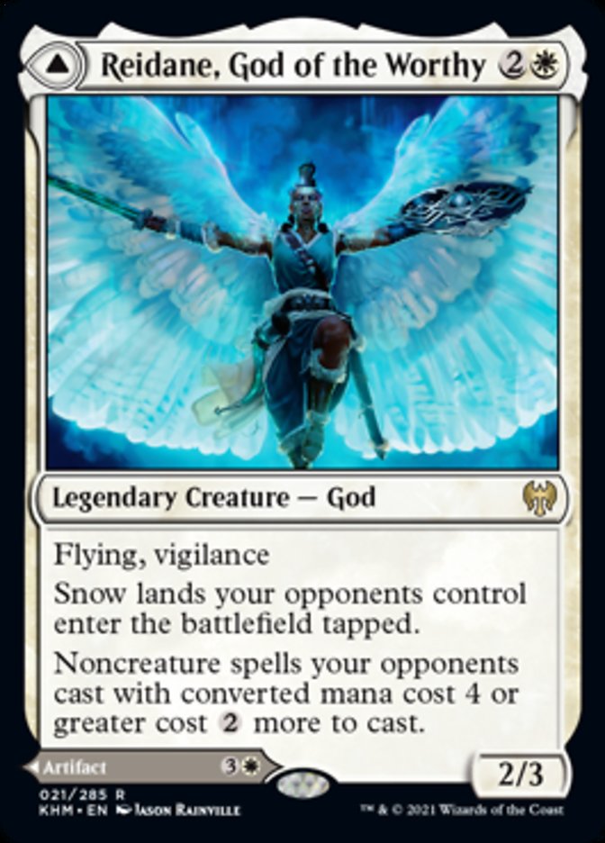 Reidane, God of the Worthy // Valkmira, Protector's Shield [Kaldheim] | L.A. Mood Comics and Games