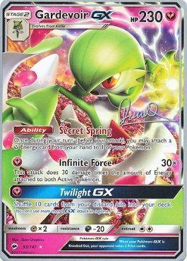 Gardevoir GX (93/147) (Infinite Force - Diego Cassiraga) [World Championships 2017] | L.A. Mood Comics and Games