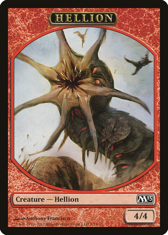 Hellion Token [Magic 2013 Tokens] | L.A. Mood Comics and Games