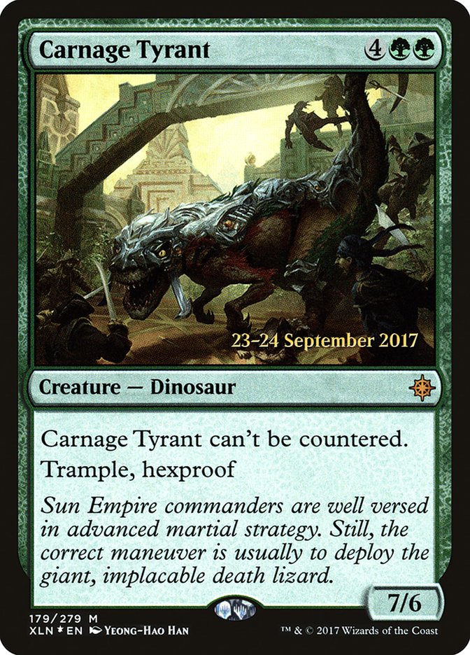 Carnage Tyrant [Ixalan Prerelease Promos] | L.A. Mood Comics and Games