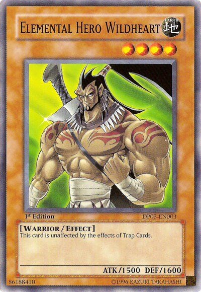 Elemental Hero Wildheart [DP03-EN003] Common | L.A. Mood Comics and Games