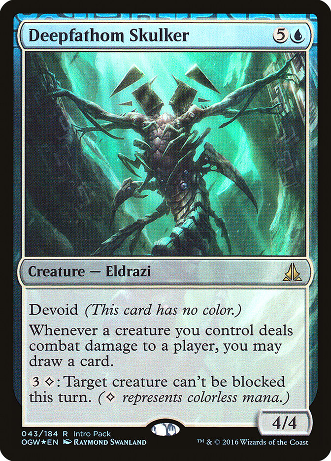 Deepfathom Skulker (Intro Pack) [Oath of the Gatewatch Promos] | L.A. Mood Comics and Games