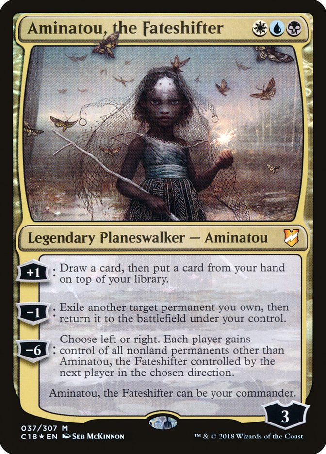 Aminatou, the Fateshifter [Commander 2018] | L.A. Mood Comics and Games