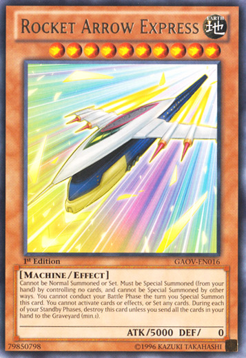 Rocket Arrow Express [GAOV-EN016] Rare | L.A. Mood Comics and Games