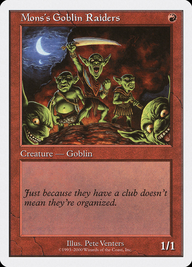 Mons's Goblin Raiders [Starter 2000] | L.A. Mood Comics and Games