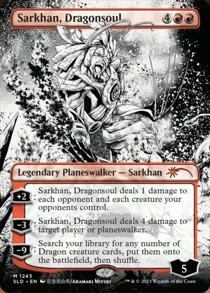 Sarkhan, Dragonsoul (Borderless) [Secret Lair Drop Series] | L.A. Mood Comics and Games