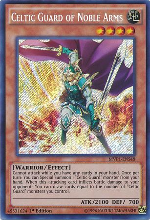 Celtic Guard of Noble Arms [MVP1-ENS48] Secret Rare | L.A. Mood Comics and Games