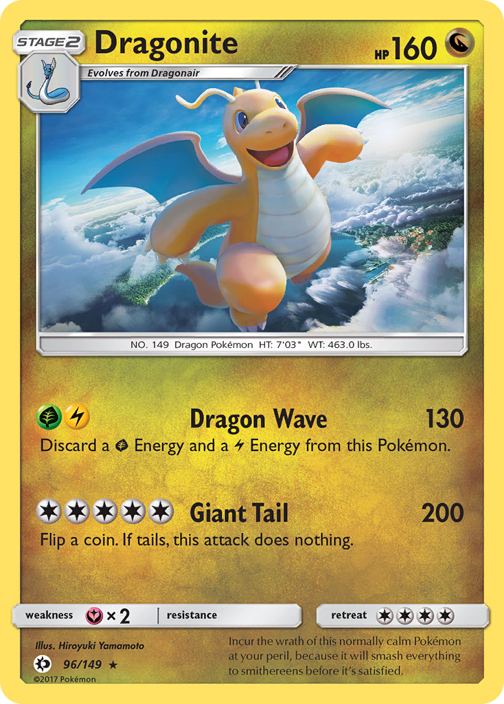 Dragonite (96/149) [Sun & Moon: Base Set] | L.A. Mood Comics and Games