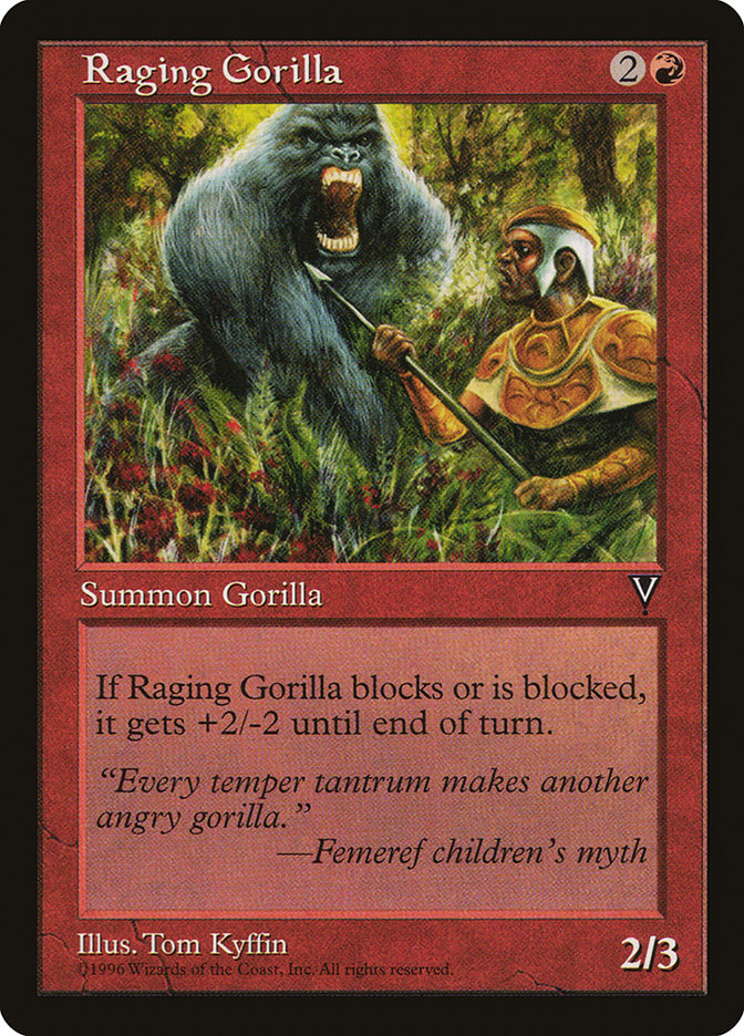 Raging Gorilla [Visions] | L.A. Mood Comics and Games