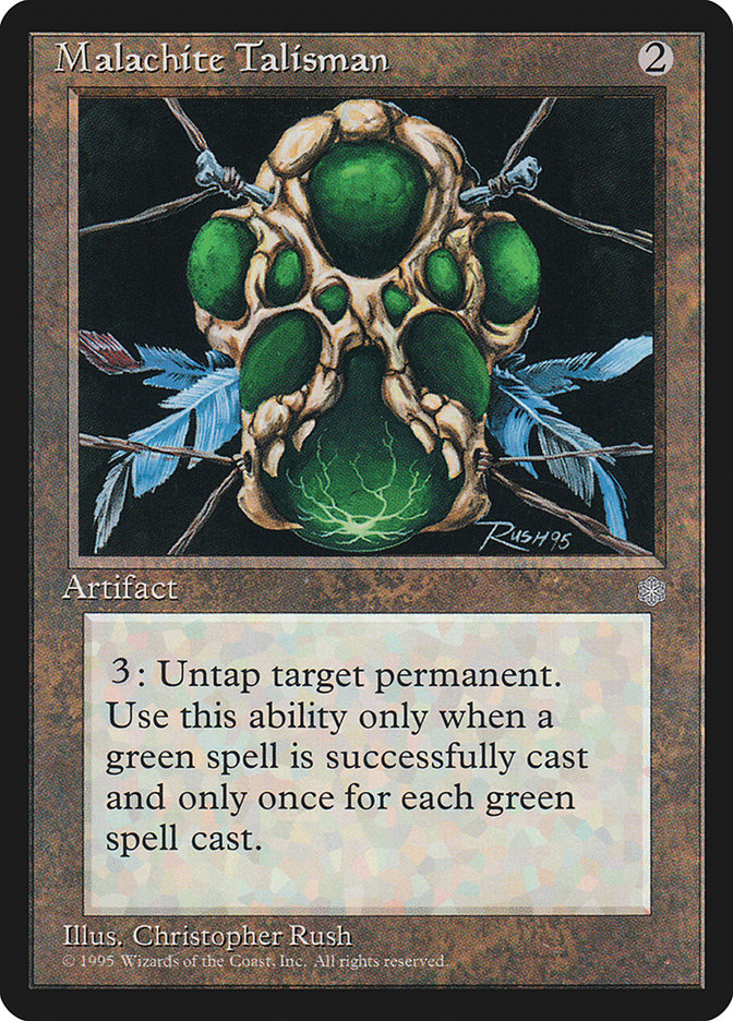 Malachite Talisman [Ice Age] | L.A. Mood Comics and Games