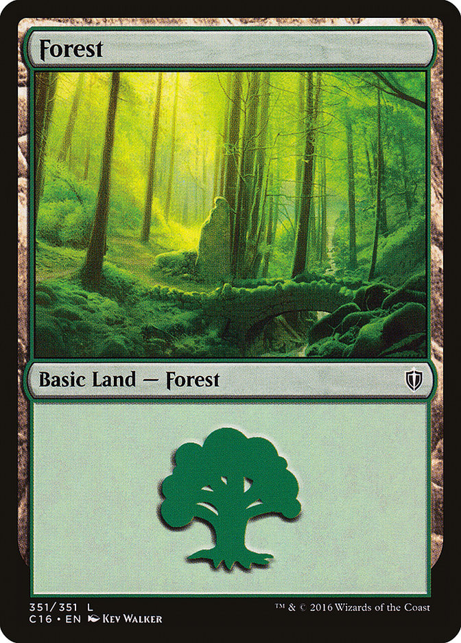 Forest (351) [Commander 2016] | L.A. Mood Comics and Games