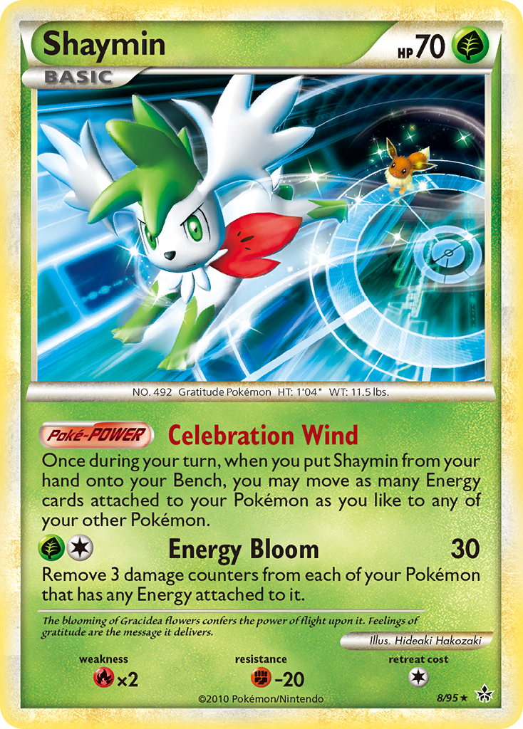 Shaymin (8/95) [HeartGold & SoulSilver: Unleashed] | L.A. Mood Comics and Games