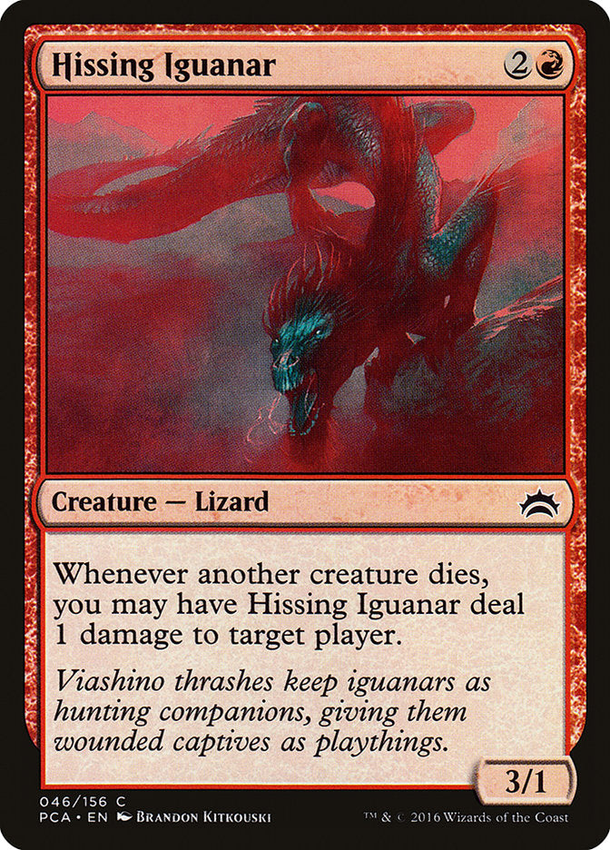 Hissing Iguanar [Planechase Anthology] | L.A. Mood Comics and Games
