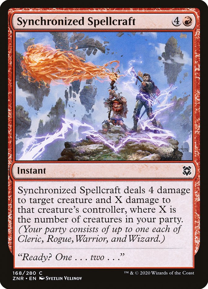 Synchronized Spellcraft [Zendikar Rising] | L.A. Mood Comics and Games