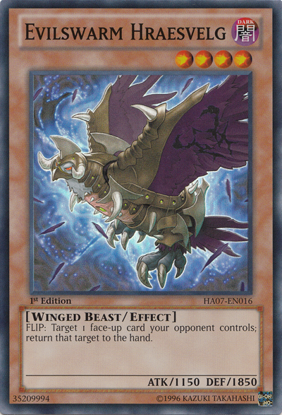 Evilswarm Hraesvelg [HA07-EN016] Super Rare | L.A. Mood Comics and Games