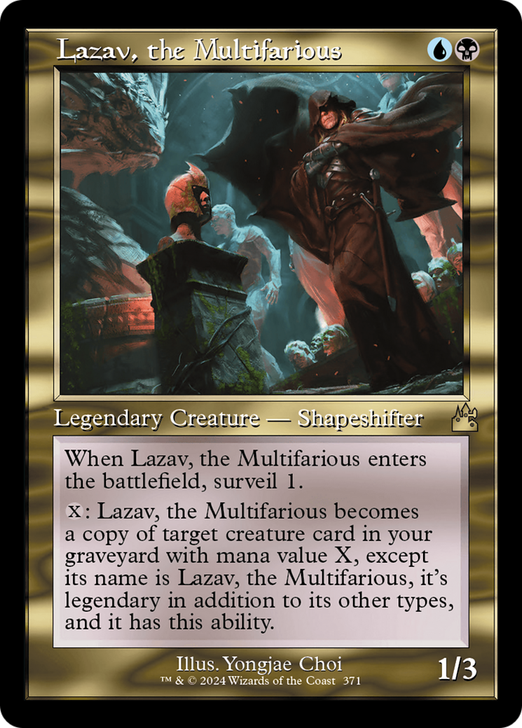 Lazav, the Multifarious (Retro Frame) [Ravnica Remastered] | L.A. Mood Comics and Games