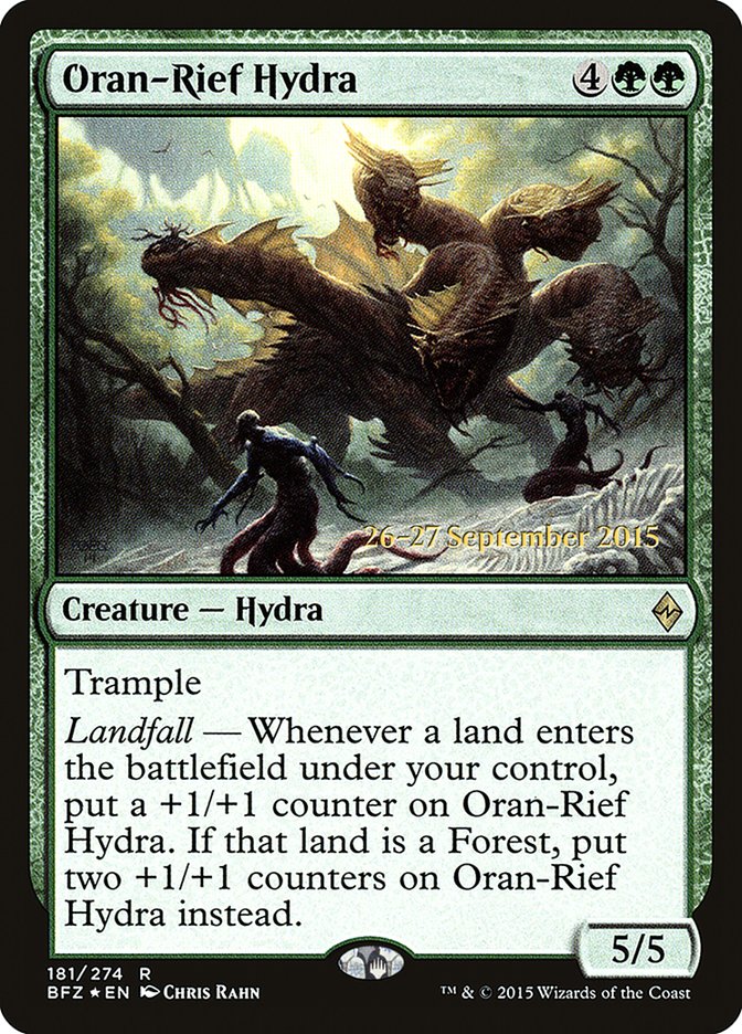 Oran-Rief Hydra [Battle for Zendikar Prerelease Promos] | L.A. Mood Comics and Games