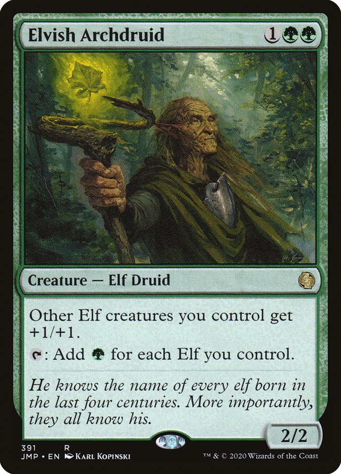 Elvish Archdruid [Jumpstart] | L.A. Mood Comics and Games