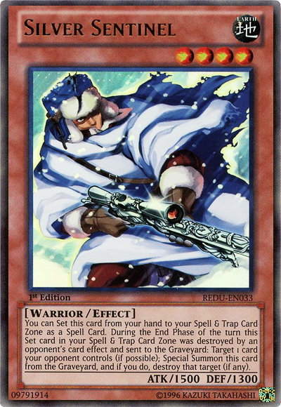Silver Sentinel [REDU-EN033] Ultra Rare | L.A. Mood Comics and Games