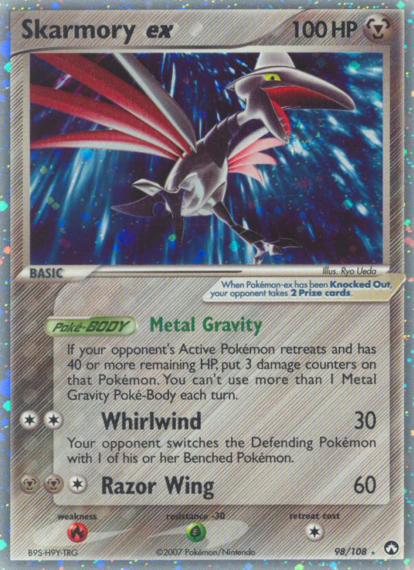 Skarmory ex (98/108) [EX: Power Keepers] | L.A. Mood Comics and Games