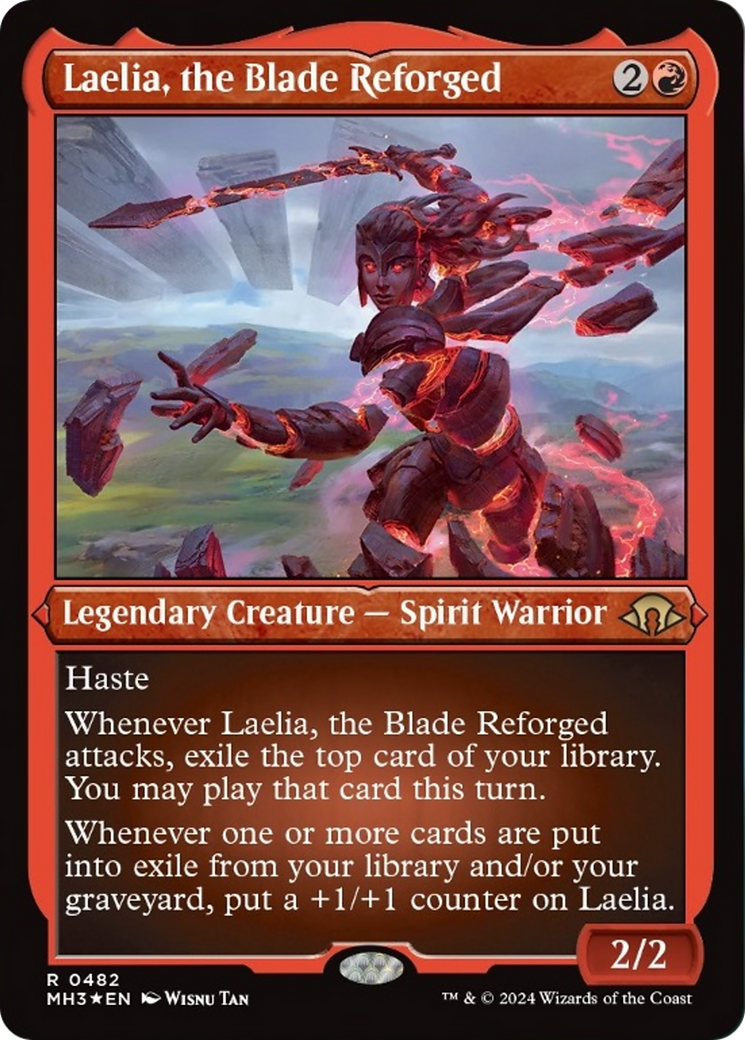 Laelia, the Blade Reforged (Foil Etched) [Modern Horizons 3] | L.A. Mood Comics and Games