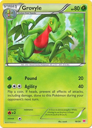 Grovyle (18/30) [XY: Trainer Kit 2 - Latias] | L.A. Mood Comics and Games