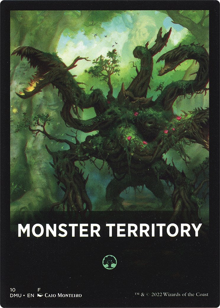 Monster Territory Theme Card [Dominaria United Tokens] | L.A. Mood Comics and Games