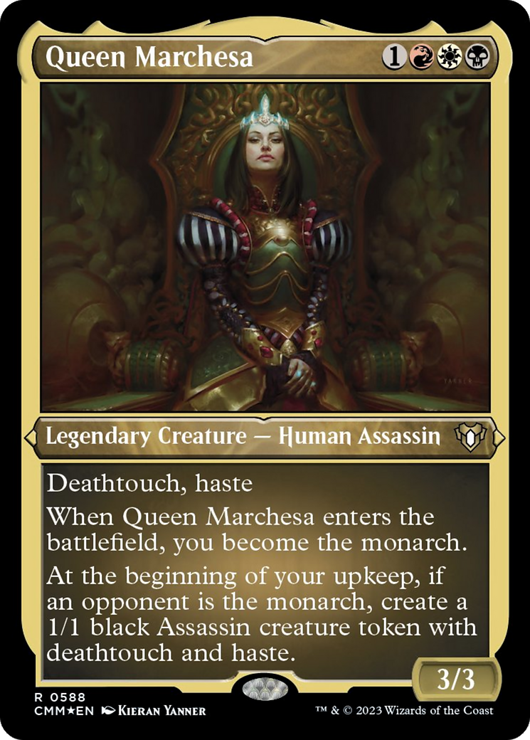 Queen Marchesa (Foil Etched) [Commander Masters] | L.A. Mood Comics and Games